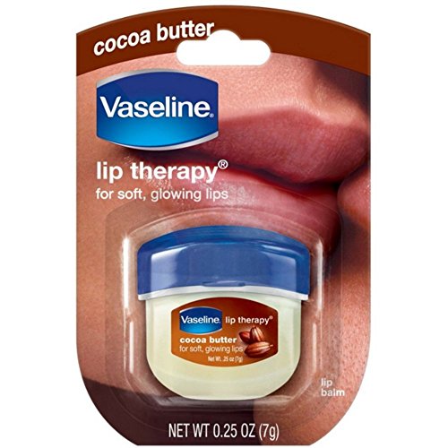 Vaseline Lip Therapy Lip Balm Mini, Cocoa Butter, 0.25 oz