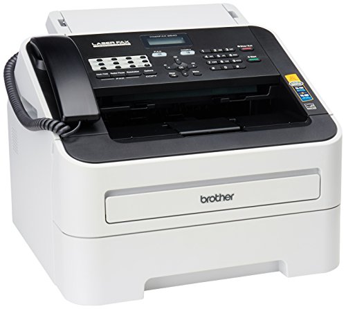 Brother FAX-2840 High Speed Mono Laser Fax Machine, Dark_Light Gray - FAX2840