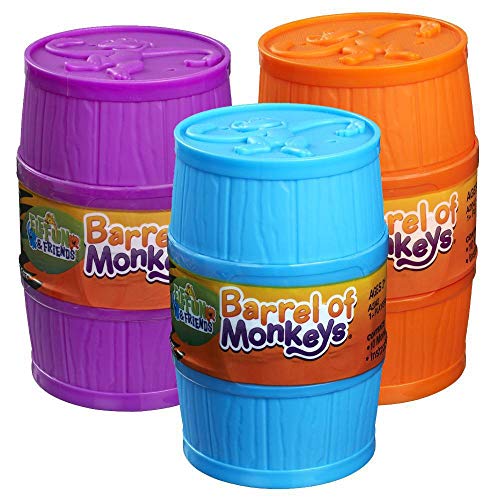 Hasbro Gaming Elefun and Friends Barrel of Monkeys Game - Colors May Vary