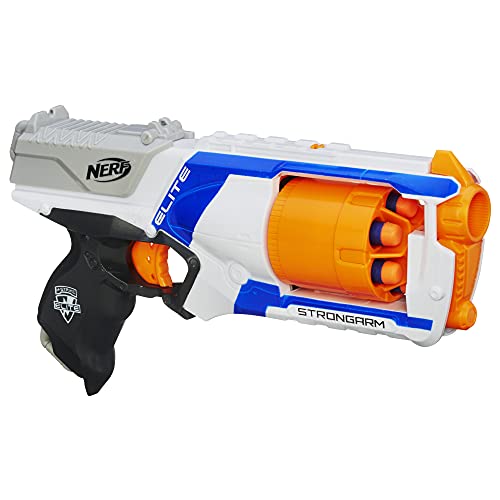 NERF N Strike Elite Strongarm Toy Blaster with Rotating Barrel (Amazon Exclusive)