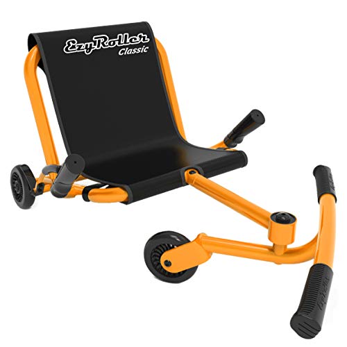 EzyRoller Classic Ride on Scooter for Kids Ages 4+ - Orange