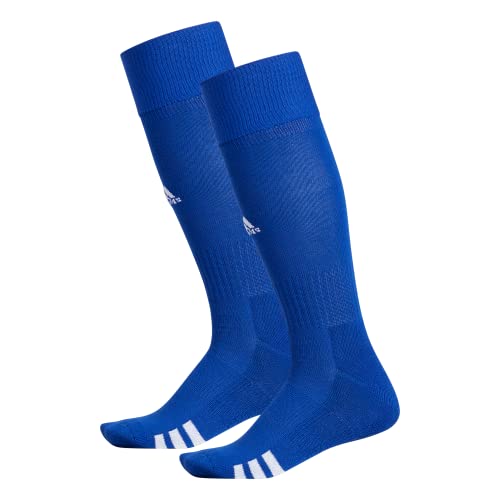 adidas Rivalry Soccer Socks (2-Pair), Team Royal Blue_White, X-Small