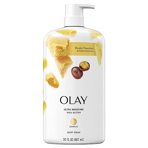 Olay Ultra Moisture Body Wash for Women, Shea Butter Scent, 33 fl oz