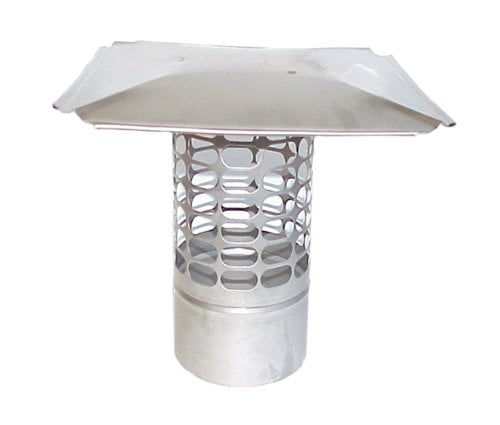 The Forever Cap CCSS45R 4.5-Inch Stainless Steel Slip in Round Chimney Cap