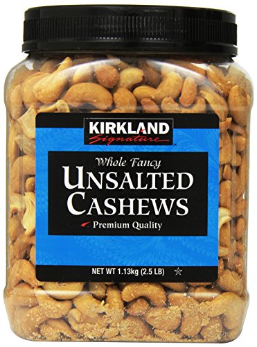 Kirkland Signature Kirkland Signature Unsalted Cashews, 2.5 Pound