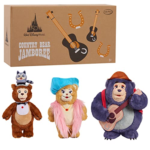 Walt Disney World 50th Anniversary Celebration Country Bear Jamboree Collectible Plush Limited Edition 10-Inch Commemorative Plush, Officially Licensed Kids Toys for Ages 3 Up, Amazon Exclusive