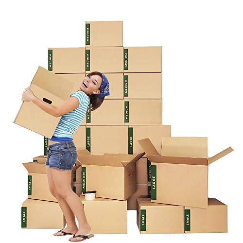 Moving Boxes Kit – 25 Moving Boxes Large_Medium_Small Plus Supplies - Cheap Cheap Moving Boxes