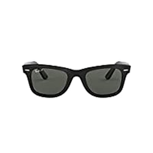 Ray-Ban RB2140 Original Wayfarer Square Sunglasses, Black_Green Polarized, 50 mm