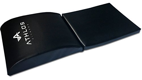 Ab Mat with Tailbone Protector - Ab Mats for Sit Ups - Ab Workout Mat - Full Range of Motion Ab Trainer