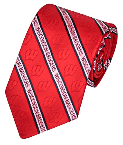 Donegal Bay Wisconsin Badgers Neckties, Men