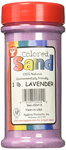 Hygloss Products Colored Play Sand - Assorted Colorful Craft Art Bucket O