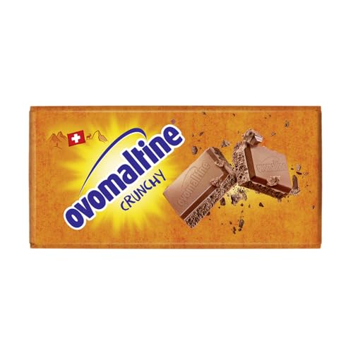 Ovomaltine of Switzerland chocolate bar - x 3 = 300 g