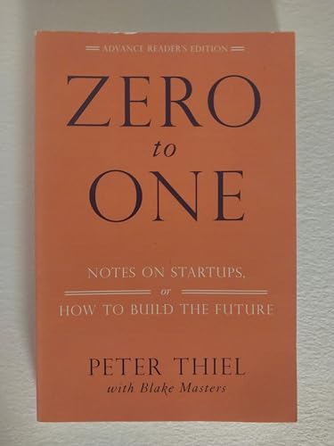 Zero To One(Paperback) - 2014 Edition