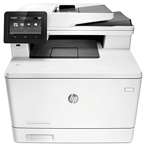 HP LaserJet Pro M477fdw All-in-One Wireless Color Laser Printer with Double-Sided Printing, Amazon Dash Replenishment ready (CF379A)