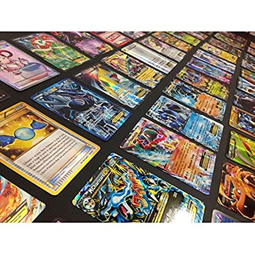 Pokemon TCG : 100 Card LOT Rare, COM_UNC, Holo & Guaranteed EX, MEGA OR Full Art,