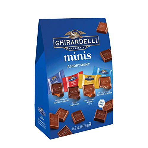 Ghirardelli Assorted Mini Squares Pouch, 12 Ounce, X-Large