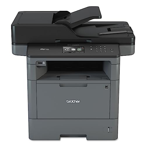 Brother Monochrome Laser, Multifunction, All-in-One Printer, MFC-L6800DW, Wireless Networking, Mobile Printing & Scanning, Duplex Print, Scan & Copy, Amazon Dash Replenishment Ready, Black