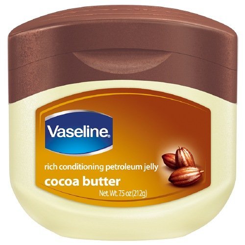 Vaseline Rich Conditioning Petroleum Jelly, Cocoa Butter 7.5 oz (212 g) package of 4