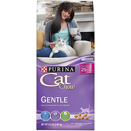 Cat Chow Purina Gentle Food, 6.3 Pound