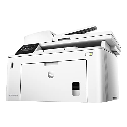 HP LaserJet Pro MFP M227fdw Wireless Monochrome All-in-One Printer with built-in Ethernet & 2-sided printing, works with Alexa (G3Q75A) White