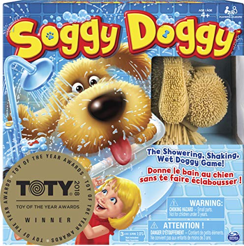 Spin Master Games Soggy Doggy Board Game for Kids Ages 4-8