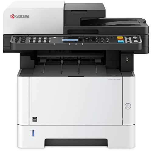 KYOCERA ECOSYS M2540dw All-in-One Monochrome Laser Printer (Print_Copy_Scan_Fax), 42 ppm, Up to Fine 1200dpi, Gigabit Ethernet, USB, Wireless & Wi-Fi Direct, Mobile Print, 5 Line LCD w_Hard Key Panel