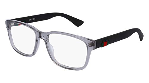 Gucci GG0011O Eyeglasses - Grey_Black (007) - 55mm