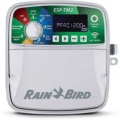 Rain Bird ESP-TM2 8 Station WiFi Ready Indoor_Outdoor Controller | TM2-8