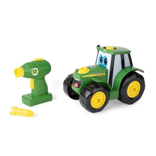 Tomy John Deere Build-A-Johnny Tractor Toy