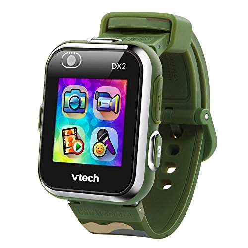 VTech KidiZoom Smartwatch DX2, Pedometer,Camouflage