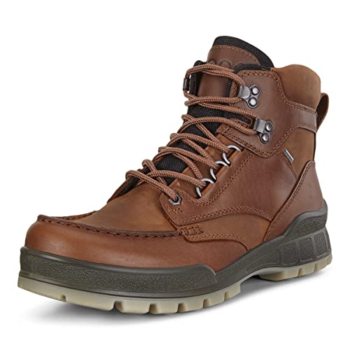 ECCO mens Track 25 High Gore-tex Hiking Boot, Bison_Bison Oil Nubuck, 10-10.5 US