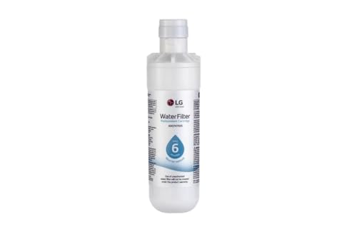 LG LT1000P - 6 Month _ 200 Gallon Capacity Replacement Refrigerator Water Filter (NSF42, NSF53, and NSF401) ADQ74793501, ADQ75795105, or AGF80300704 , White