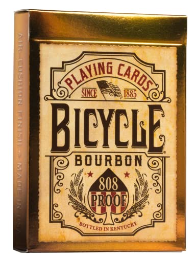 Bicycle Bourbon Playing Cards Brown