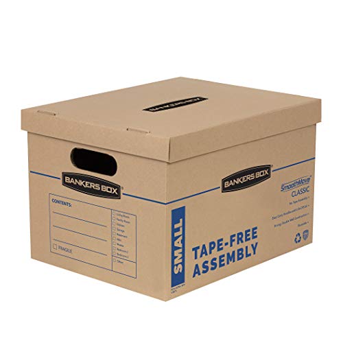 Bankers Box® SmoothMove 15" x 10" x 12" Moving Box, Kraft, 10 Pack (7714203)