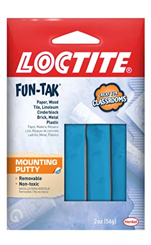 Loctite Fun-Tak Mounting Putty, 2 oz (Pack of 12)