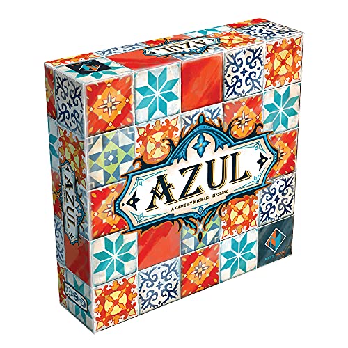 Azul-Board Game Strategy-Board Mosaic-Tile Placement Family-Board for Adults and Kids Ages 8 up 2 to 4 Players