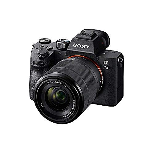 Sony a7 III (ILCEM3K_B) Full-frame Mirrorless Interchangeable-Lens Camera with 28-70mm Lens with 3-Inch LCD, Black