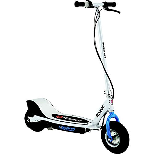 Razor E300 Electric Scooter - White_Blue, One Size