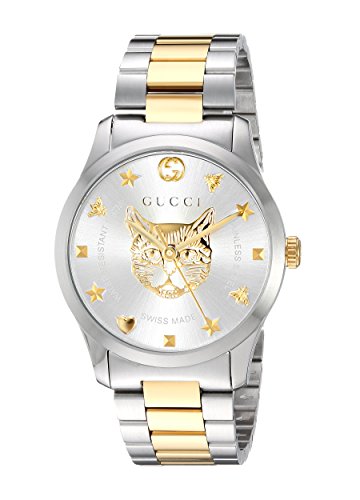 Gucci G-Timeless - YA1264074 Silver_Two-Tone Yellow Gold One Size