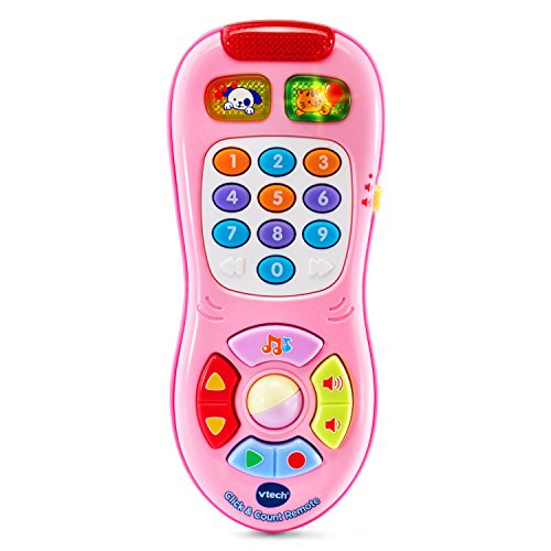 VTech Click and Count Remote, Pink Small