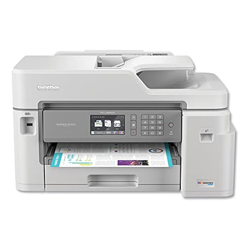 Brother MFC-J5845DW, INKvestment Color Inkjet All-in-One Printer with Wireless, Duplex Printing and Up to 1-Year of Ink In-box, Amazon Dash Replenishment Ready