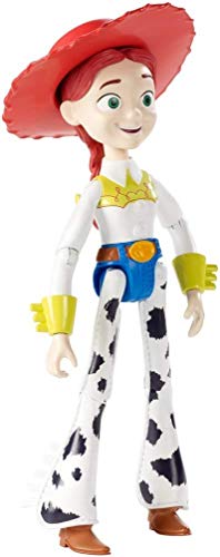 Mattel Disney Pixar Toy Story 4 Jessie Figure, 8.8 in Tall, Posable Cowgirl Character Figure for Kids 3 Years and Older