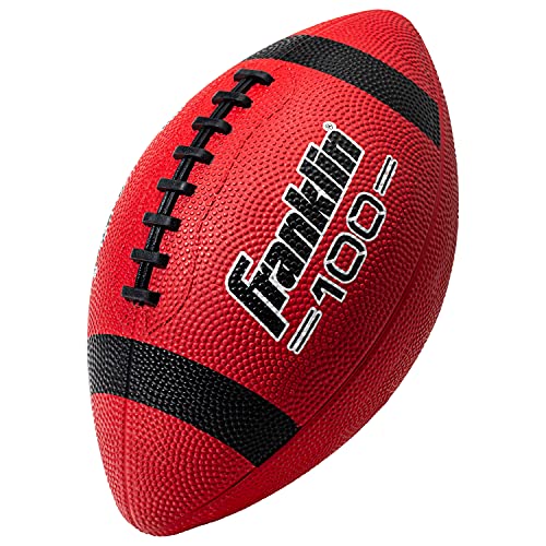 Franklin Sports Grip Rite 100 Rubber Junior Football