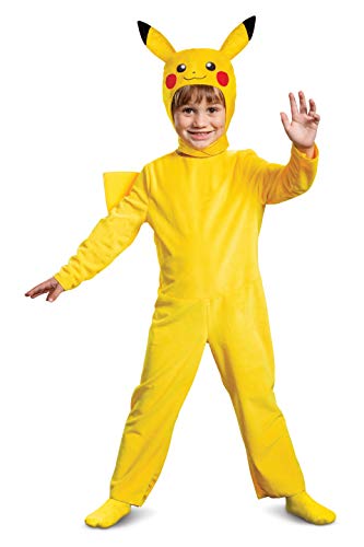 Disguise The Pokemon Toddler Pikachu Classic Costume 3T_4T , Yellow