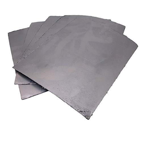 5pcs 0.8mm x 200mm x 250mm 99.5zz Graphite Flexible Foil Gasket Sheet