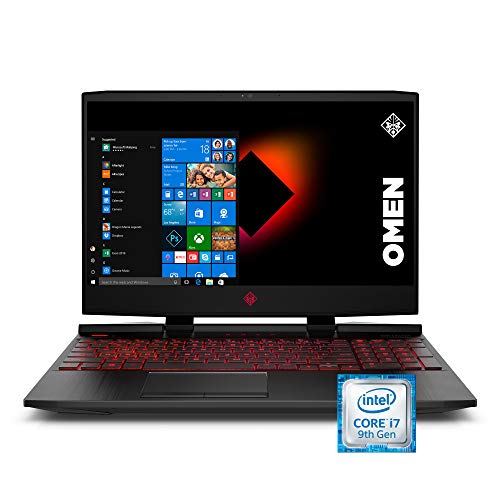 OMEN by HP 2019 15-Inch Gaming Laptop, Intel i7-9750H Processor, GeForce RTX 2070 8 GB, 32 GB RAM, 512 GB SSD, VR Ready, Windows 10 Home (15-dc1047nr, Black)