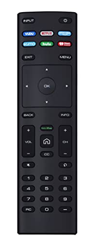 XRT136 Replace Remote Control fit for VIZIO Smart TV D50x-G9 D65x-G4 D55x-G1 D40f-G9 D43f-F1 D70-F3 V505-G9 D32h-F1 D24h-G9 E70-F3 D43-F1 V705-G3 P75-F1 D55x-G1 V405-G9 E75-F2 D32f-F1 D24f-F1