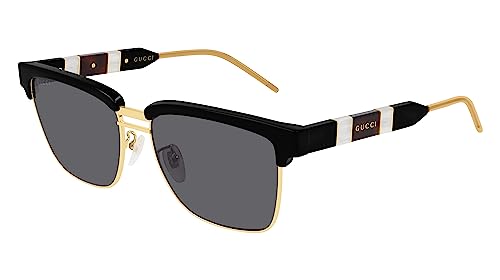 Gucci GG0603S - 001 Sunglasses Black w_Grey lens 56mm