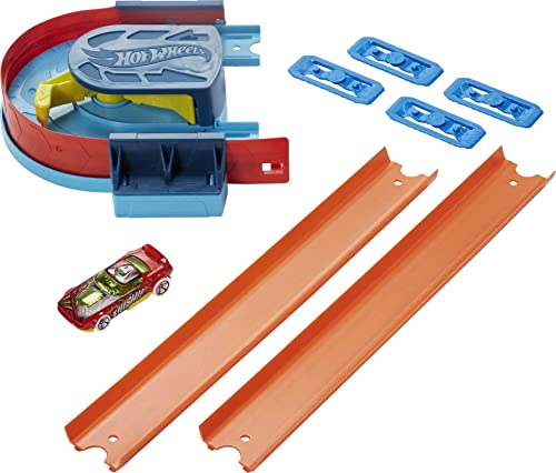 Hot Wheels Track Builder Pack Assorted Curve Kicker Pack Connecting Sets Ages 4 and Older