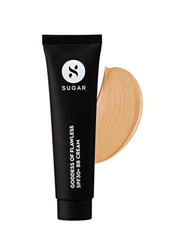 SUGAR Cosmetics Goddess Of Flawless SPF30+ BB Cream - 42 Glace (Medium Beige) LONG LASTING, LIGHTWEIGHT FORMULA